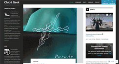 Desktop Screenshot of chicandgeek.com
