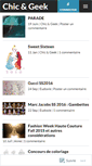 Mobile Screenshot of chicandgeek.com